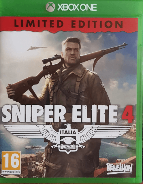 Sniper Elite 4 box art for Xbox One